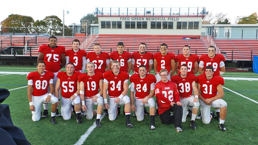 THE MELROSE Red Raider football team defied expectations all season, led by their incredibly tough senior squad (pictured). 