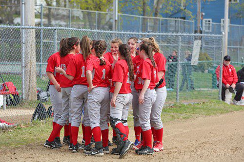 THE WMHS softball team qualified for the state tournament with a 13-0 victory over Watertown yesterday afternoon at Vets’ Field. The Warriors have a 10-3 overall record on the season.  (Donna Larsson File Photo)