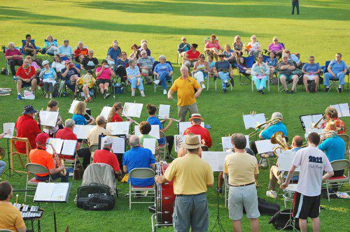 THE AWESOME MUSIC OF the Wakefield Summer Band can be heard this Friday at the Lower Common.