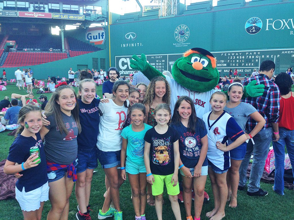 MANY Wakefield Red Sox fans supported the Red Sox Foundation charity by attending the The Red Sox Picnic in the Park which was held Aug. 2 at Fenway Park. The Wakefield fans in attendance included Abby Lane, Maeve Recene, Lauren Blois, Annie King, Katie Cook, Maddy Lococco, David Lococco, Isabelle Lococco, Riley Suntken, Shea Sunkten, Yana Herzog, Jade Roycroft, Sophie Brown, Henry Brown, Hannah Hill, Caleigh Sweeney, Abby Boudreau, Ally Connor, Tess McCugh and Tully McCugh.