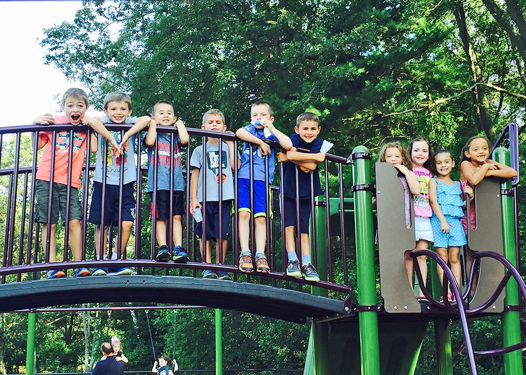INCOMING KINDERGARTEN and first grade students of St. Joseph School met this week at two Wakefield parks to kick off the school year. Students enjoyed socializing with friends while cooling off with popsicles and ice cream. St. Joseph School school year begins on Wednesday, Sept. 9.
