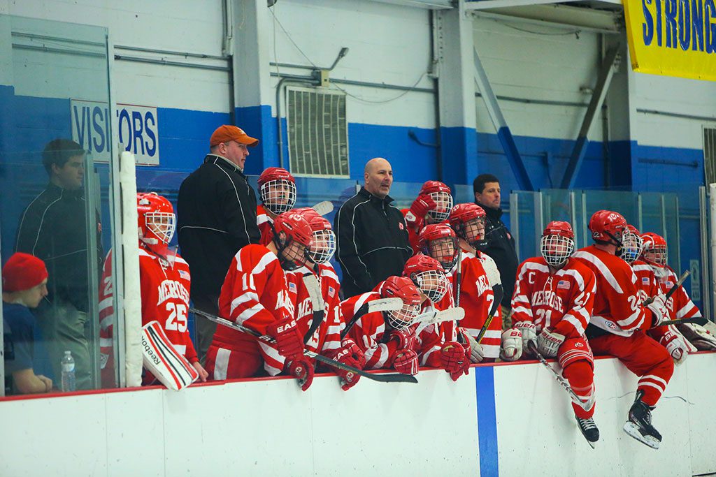 THE MELROSE RED Raider hockey team returns after a very successful 2014-15 season and will take part in the Kasabuski Holiday Tournament on Dec. 28 and Dec. 29. (file photo) 