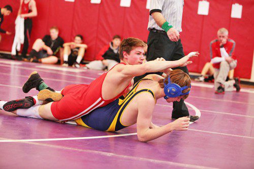 THE MELROSE High School boy’s wrestling team has begun their 2015-16 campaign 2-0 in the league. (file photo) 