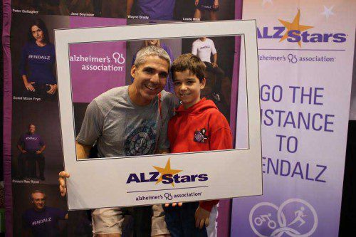 GLEN JOSEPHSON of Wakefield is participating is the 2016 Boston Marathon as part of the RUN to End Alzheimer’s team for the Alzheimer’s Association®, MA/NH Chapter. 