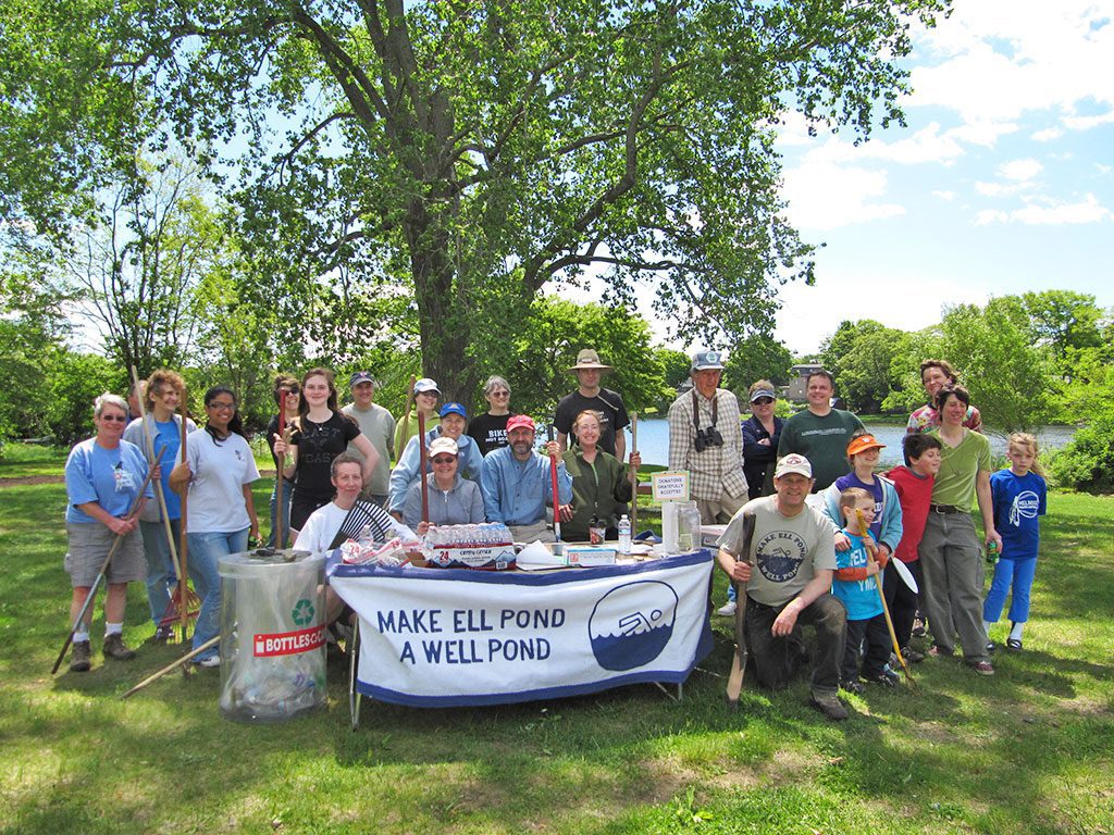 THE ANNUAL CLEANUP of Ell Pond will be held the day after Earth Day this year, April 23. The 2016 event is being held in collaboration with two other community groups — the Melrose Recycling Committee and the Melrose Unitarian Church.