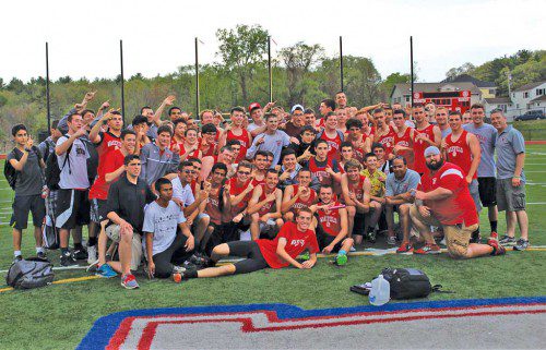 THE WARRIOR boys' outdoor track team is seeking to defend its Middlesex League Freedom division championship this spring.