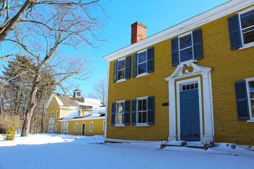THE ORIGINAL 1785 Rev. Joseph Mottey House, today known as Centre Farm, will be sold by the town to Lynnfield residents Stephen and Kelly Migliero who were the lone bidders in the RFP process. The bid price was $935,000. (Maureen Doherty Photo)