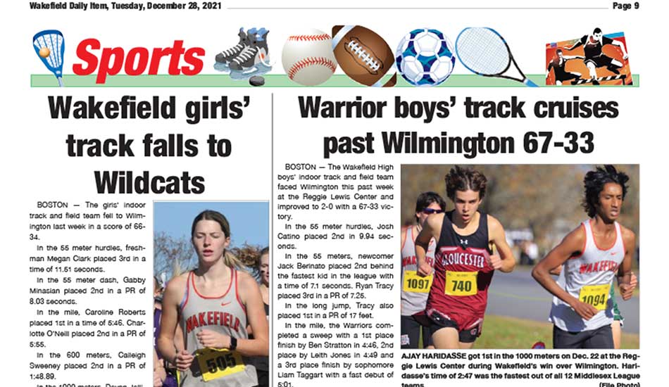 Sports Page: December 28, 2021