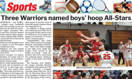 Sports Page: March 27, 2023