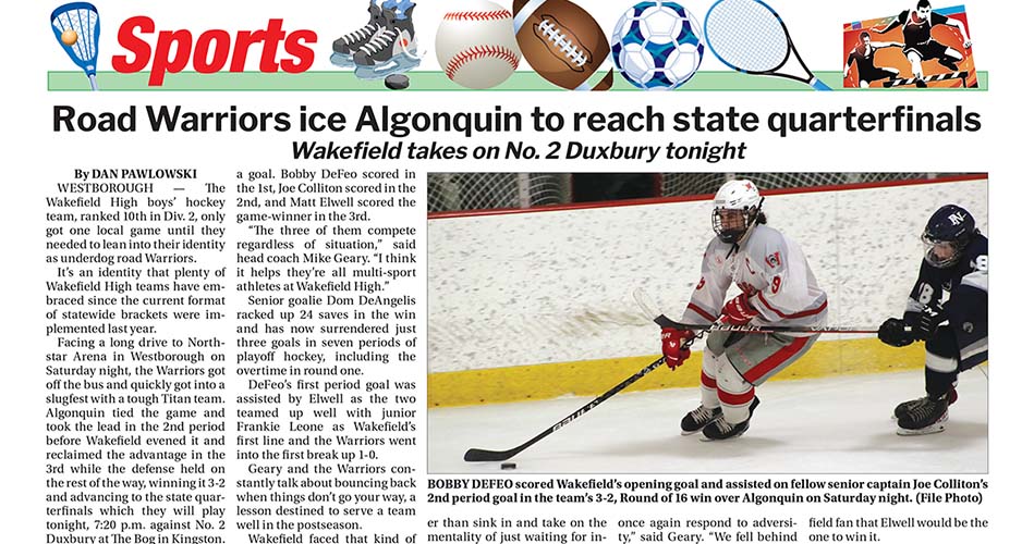 Sports Page: March 8, 2023