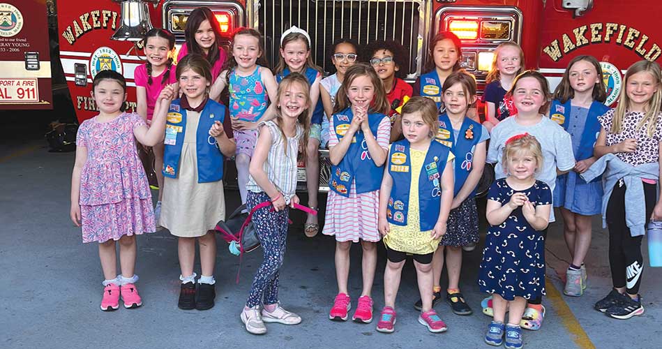 Girl Scouts Troop learn about public safety