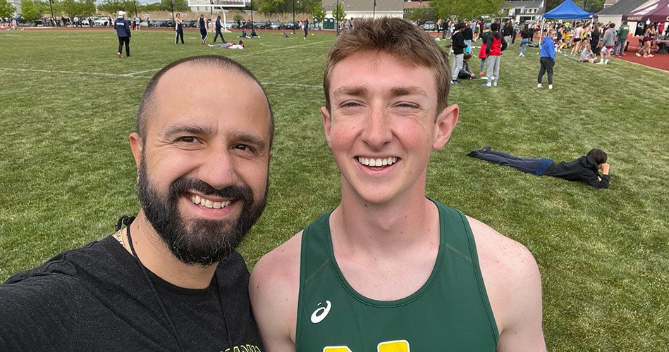 Miller’s hat trick of victories leads boys’ track at CAL Open