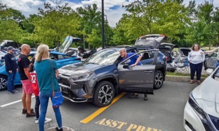 Melrose electric vehicle showcase pop-up event